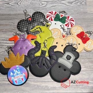 Button Holder Keychain Kit